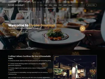 Restaurant website